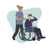 Veteran Care In-Home Services with ameriCARE in Texas